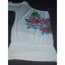Maat m - fracomina - wit met print
