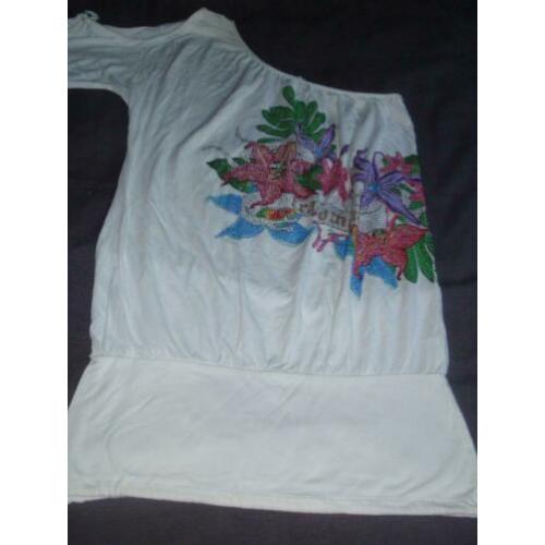 Maat m - fracomina - wit met print