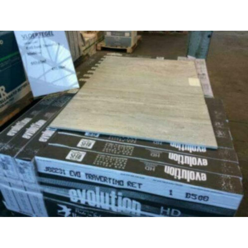 AANBIEDING -RHS Evol. Travertino 30x60- €32.50 INCL BTW