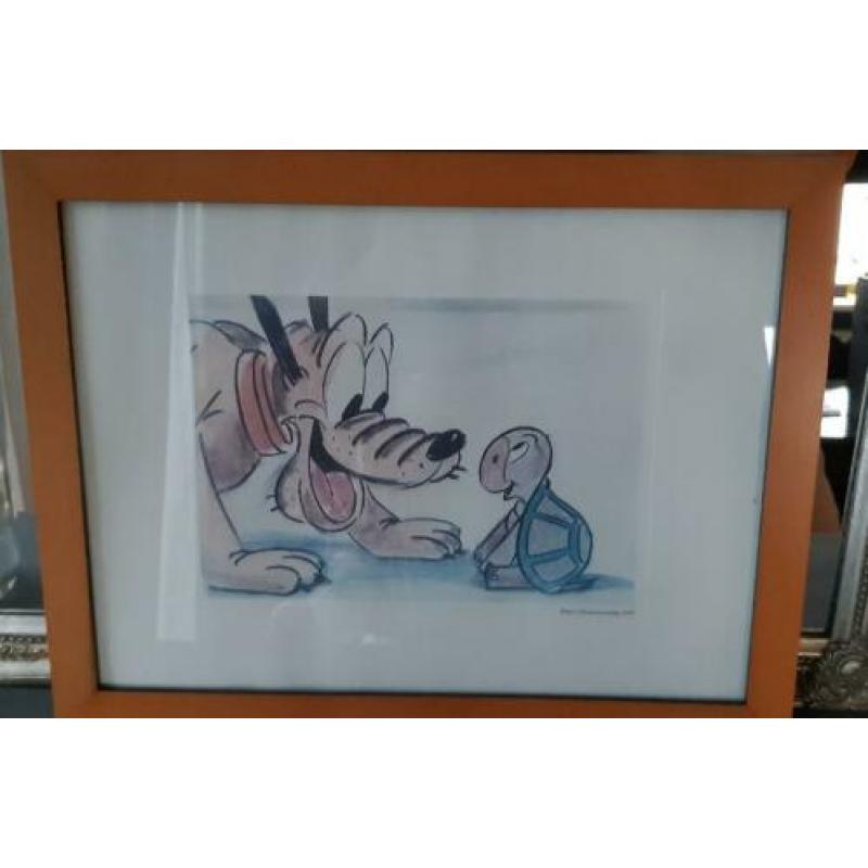 Disney - Litho - Pluto's housewarming