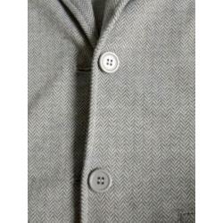 Blazer met visgraadmotief