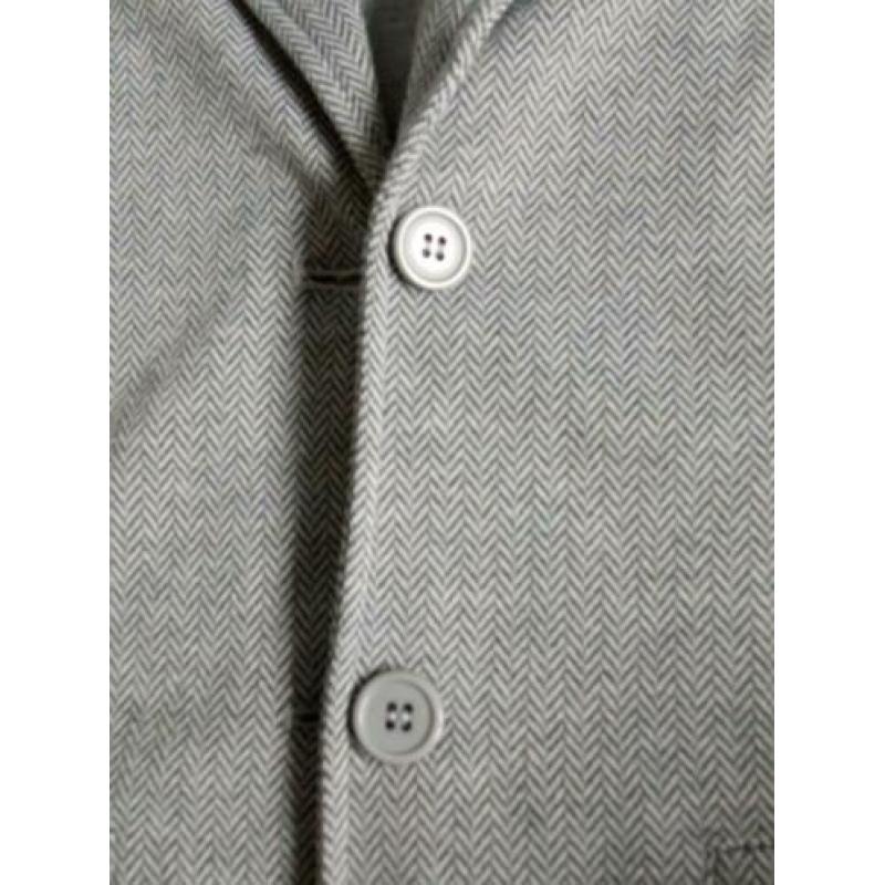 Blazer met visgraadmotief