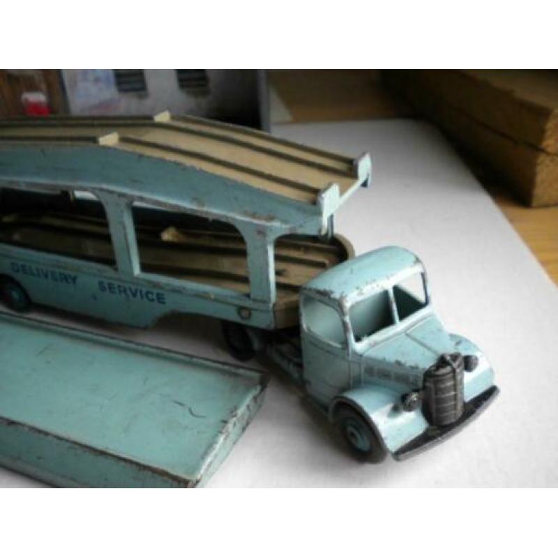 Dinky Toys-Bedford Pullmore Transporter-nr. 582 + oprijplaat