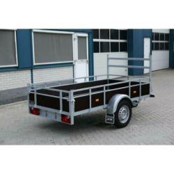 Degelijke Loady enkelas bakwagen 257x130 slechts €699,-
