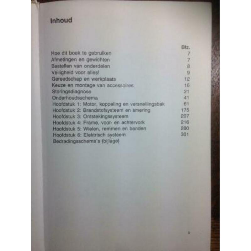 Motorboek Yamaha XV750-920 en TR1 modellen