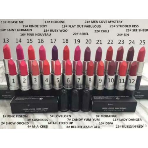 ALLEEN VANDAAG 2,50 MAC Lippenstift Lipstick 1:1 kwaliteit