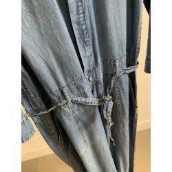 SUMMUM BLUE DAZE nieuwe l.blauwe jeans jumpsuit maat 42