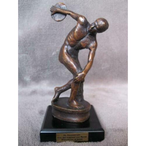 bronzen discuswerper Myron lanceur de disque