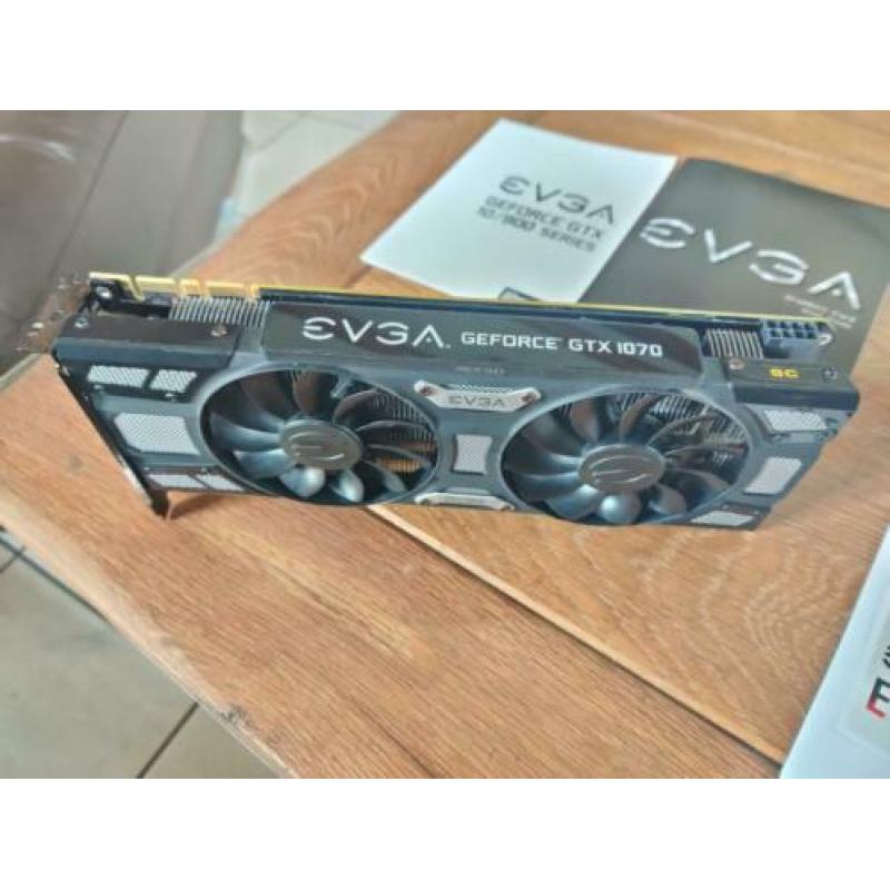 EVGA GTX1070 8GB SUPERCLOCKED - Gaming Videokaart.