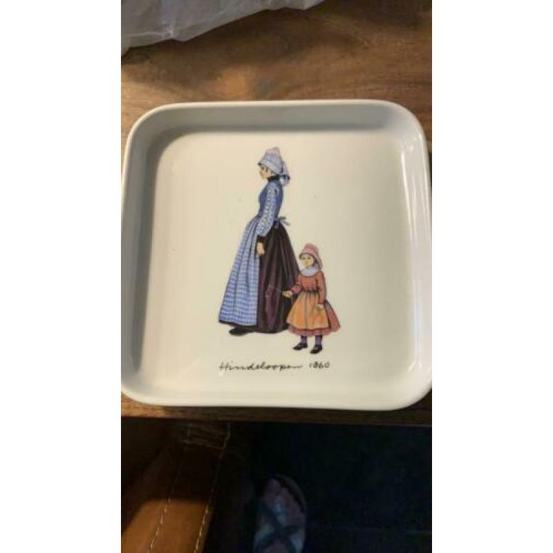gebakschaaltjes Villeroy & Boch Nederlandse klederdrachten