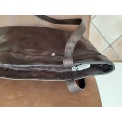 Bear Design bruin leren tas