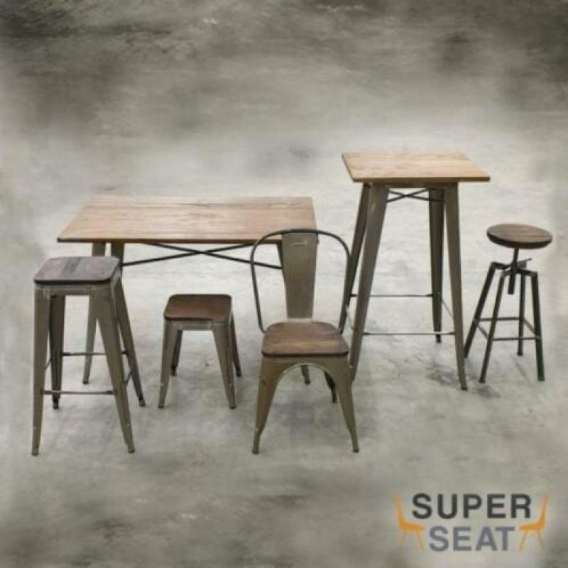 Tweedehand horeca design stoelen, restaurant cafe stoel 979