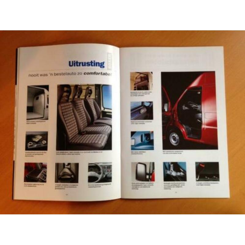 Peugeot Boxer Bestelwagen Brochure 1997