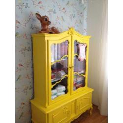 Brocante kast buffetkast servieskast queen ann