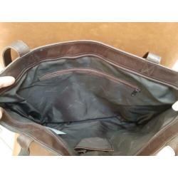 Bear Design bruin leren tas