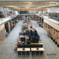 Tweedehand horeca design stoelen, restaurant cafe stoel 979
