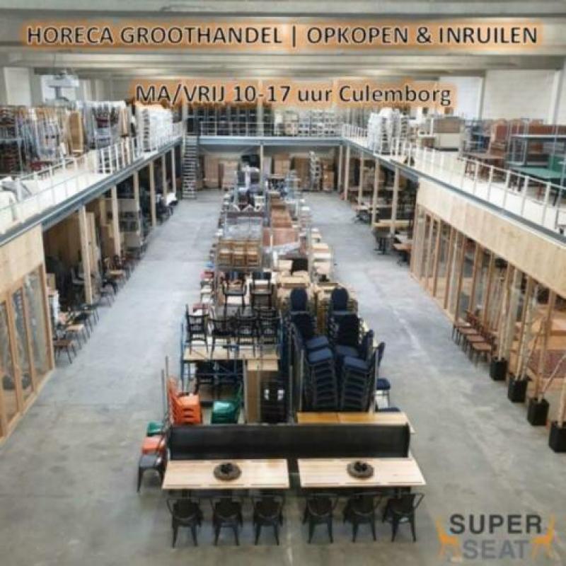 Tweedehand horeca design stoelen, restaurant cafe stoel 979