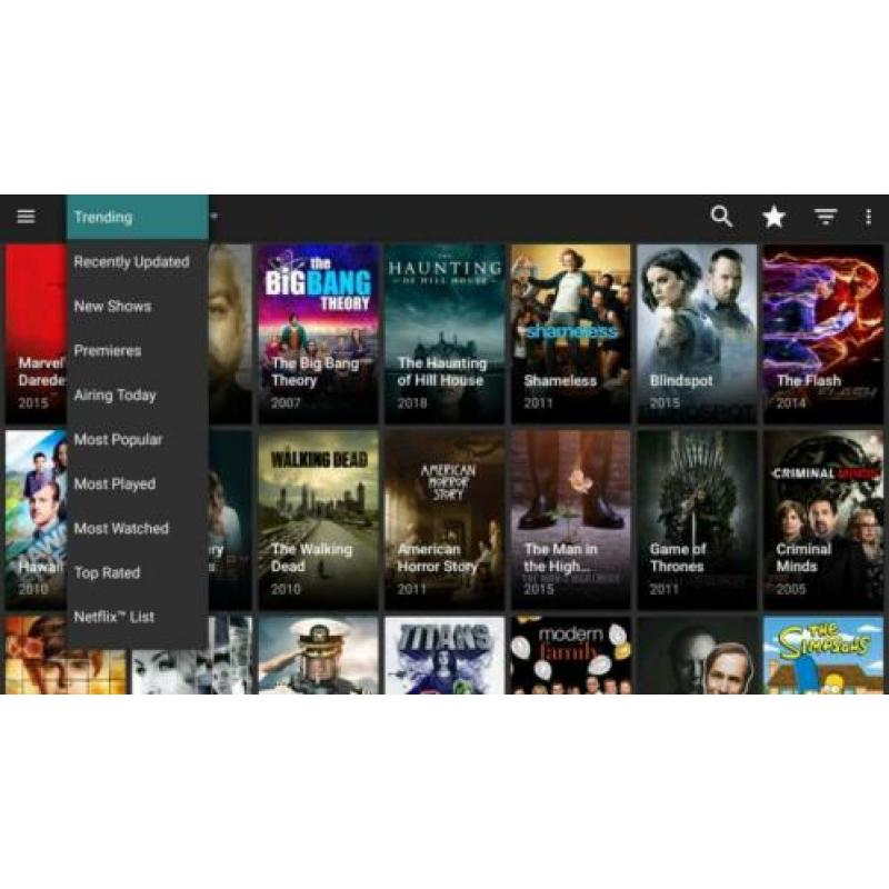 fire tv mediaplayer geheel voorgeinstaleerd incl fox sport