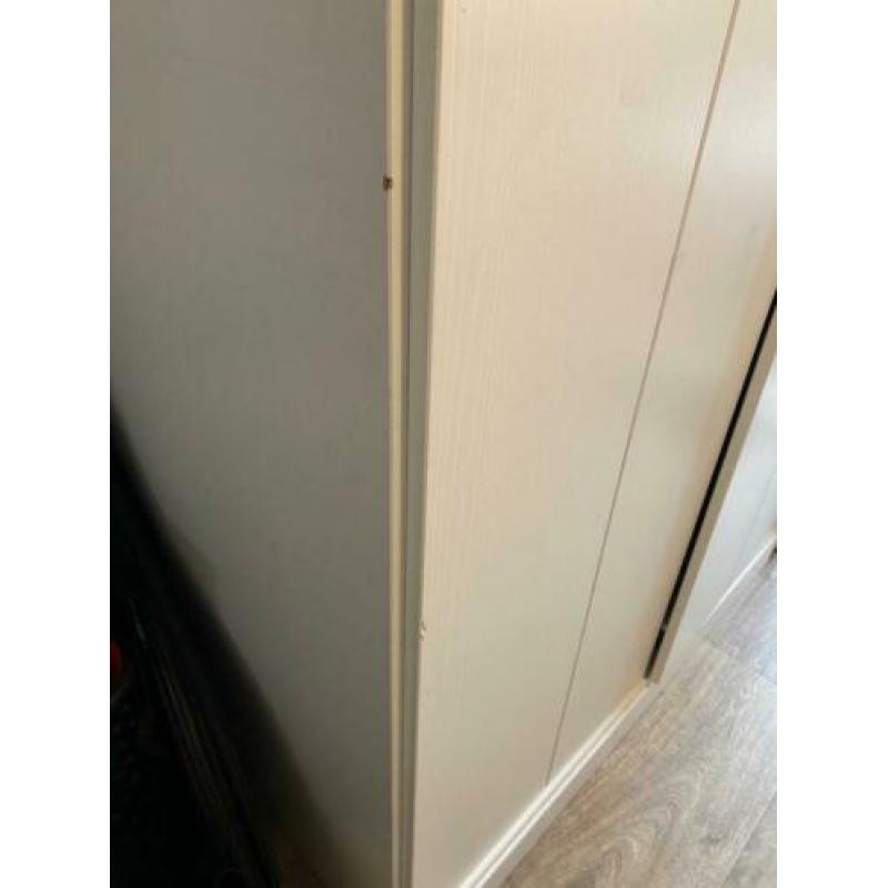 Houten kledingkast karwei woood 2 deurs wit