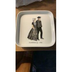 gebakschaaltjes Villeroy & Boch Nederlandse klederdrachten