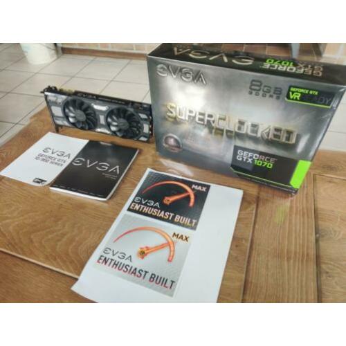 EVGA GTX1070 8GB SUPERCLOCKED - Gaming Videokaart.