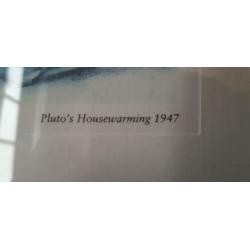 Disney - Litho - Pluto's housewarming