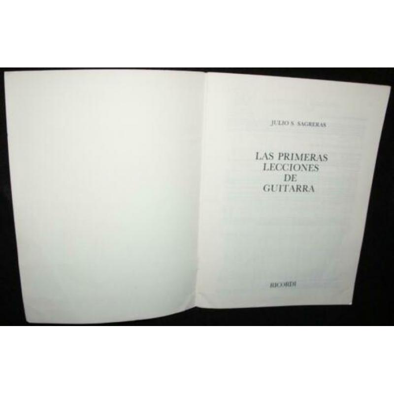 Julio S. Sagreras - Las Primeras Lecciones De Guitarra (Rico