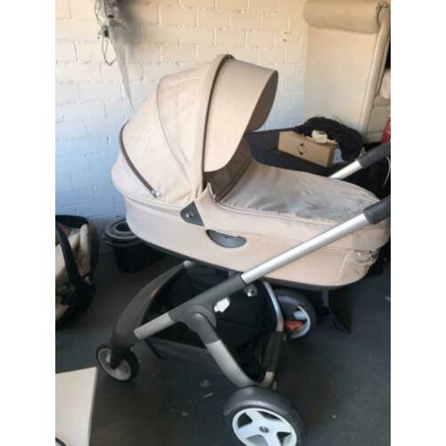 Stokke crusi beige melange,