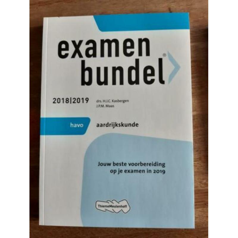 Niet gebruikte examenbundels van de havo