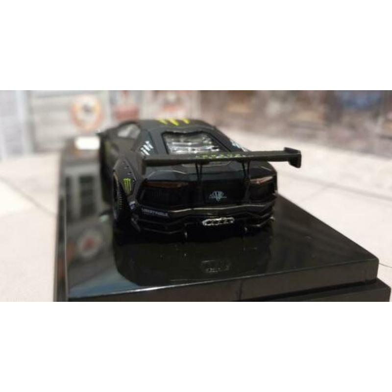 1:64 JEC Lamborghini Aventador LIBERTY WALK Monster energy