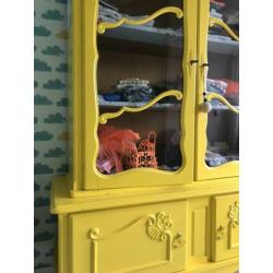 Brocante kast buffetkast servieskast queen ann