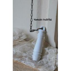 brocante oude wc trekker TIREZ + oude ketting