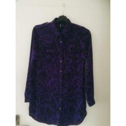 Nieuwe paarse dames blouse/ Tuniek van Shoeby