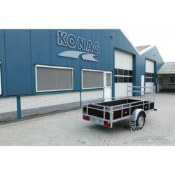Degelijke Loady enkelas bakwagen 257x130 slechts €699,-
