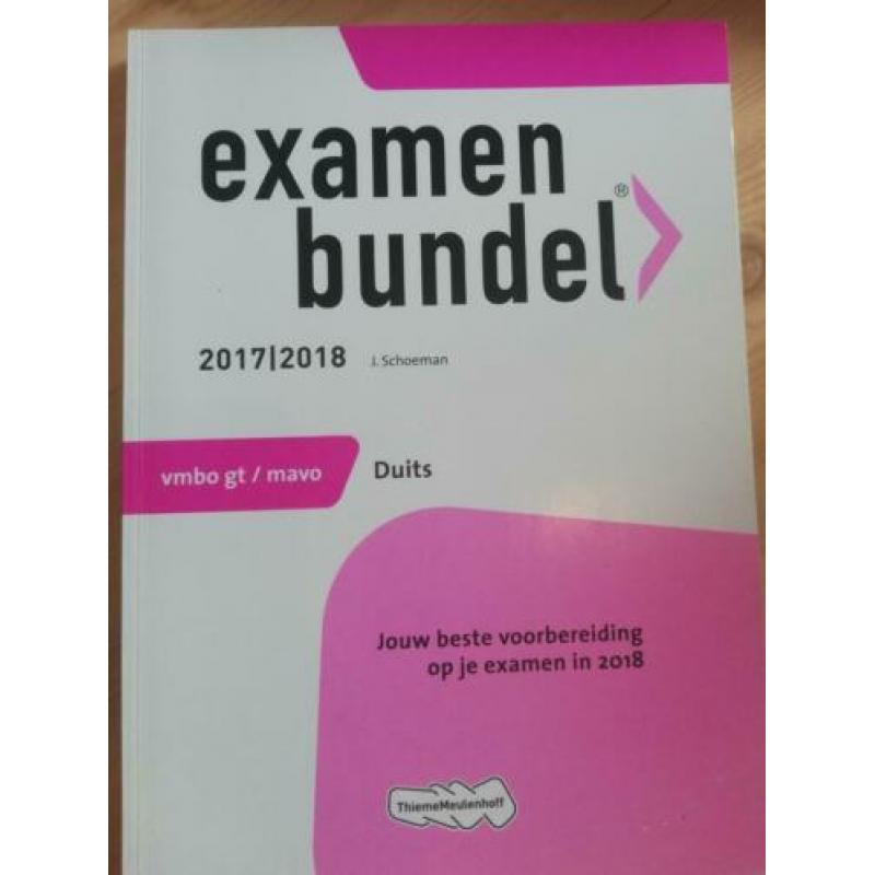 Examenbundels en Samenvattingen VMBO TL (2017/2018)