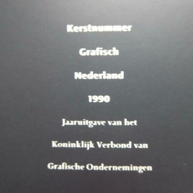 Kerstnummer Grafisch Nederland 1990