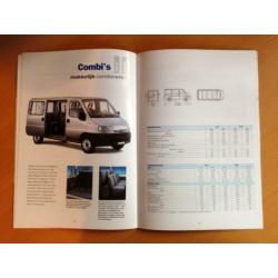 Peugeot Boxer Bestelwagen Brochure 1997