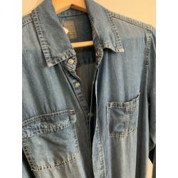 SUMMUM BLUE DAZE nieuwe l.blauwe jeans jumpsuit maat 42