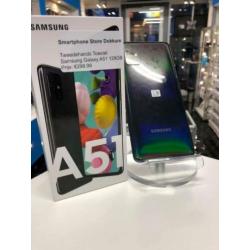 Twee weken oud Galaxy A51 128GB met bon, doos en garantie