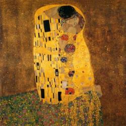 Gustav Klimt (1862) Giclee op doek " Twee vrouwen "