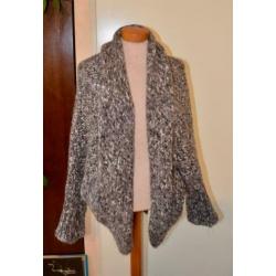 Perla Negra vest wol alpaca mix one size in nieuwstaat