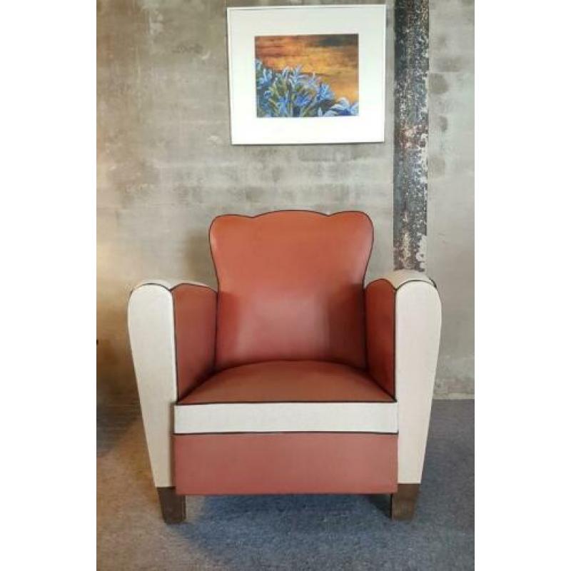 fauteuil Vintage unieke Jaren 50,/60