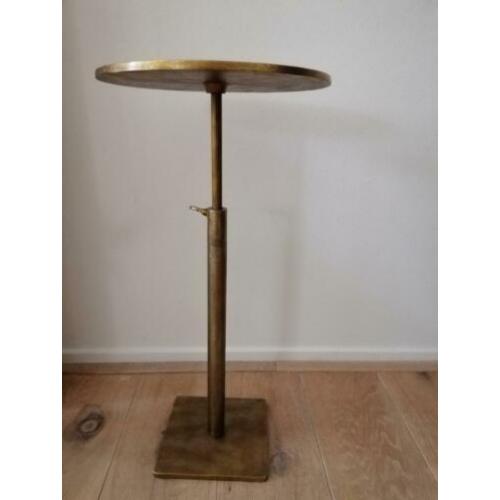 Bagstand van Pols Potten. Brasskleurig. 25 cm dm. 45,-