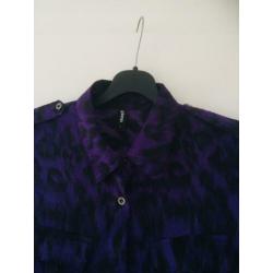Nieuwe paarse dames blouse/ Tuniek van Shoeby