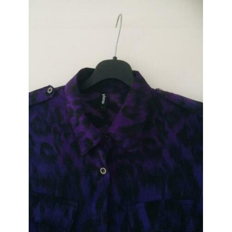 Nieuwe paarse dames blouse/ Tuniek van Shoeby
