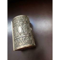 * SCHATKISTJE juwelenkistje zilver kleur trefw Harry Potter