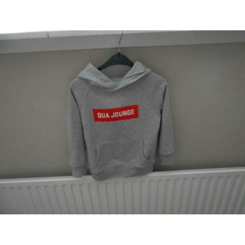 Mooie grijze hoodie maat 116 van CHE QUE