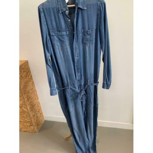 SUMMUM BLUE DAZE nieuwe l.blauwe jeans jumpsuit maat 42