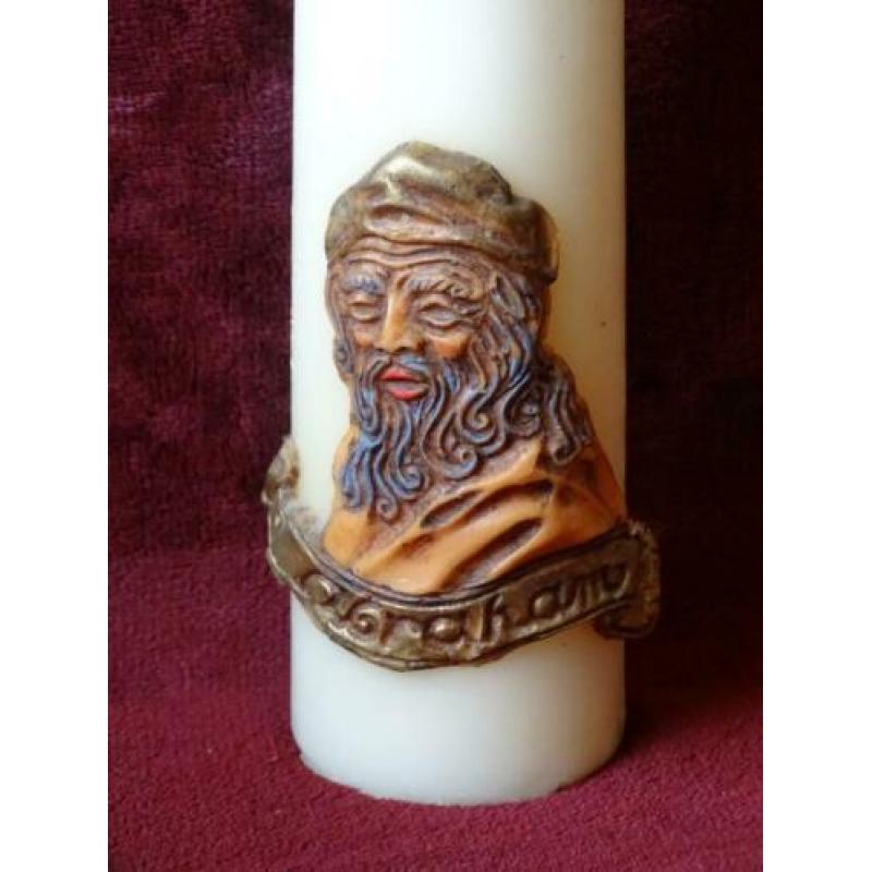 Grote kaars Abraham