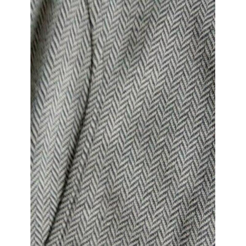 Blazer met visgraadmotief
